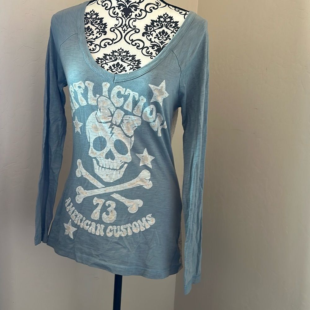 Affliction‎ lace back